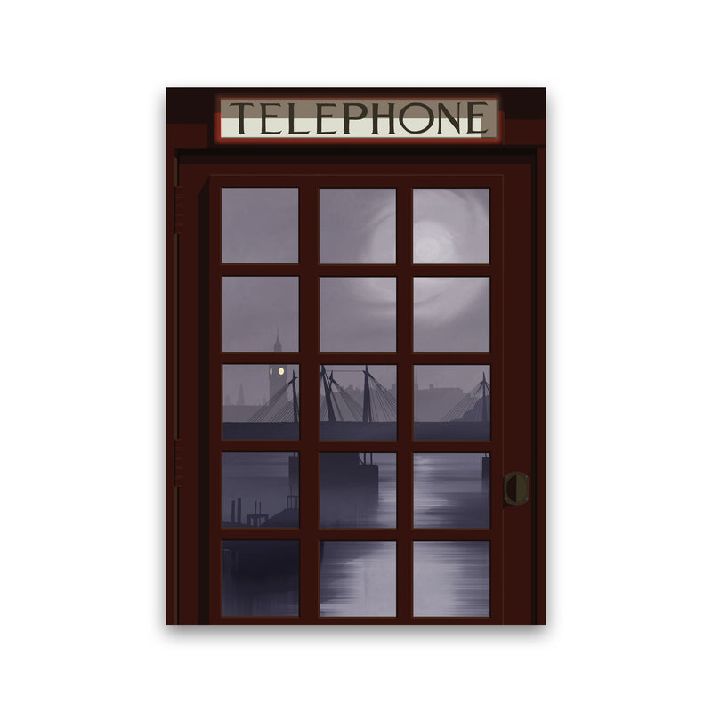 London Telephone Box 9 by Richard O'Neill Print Only