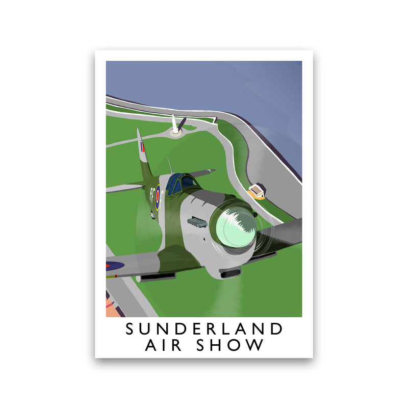 Sunderland Air Show 3 portrait by Richard O'Neill Print Only