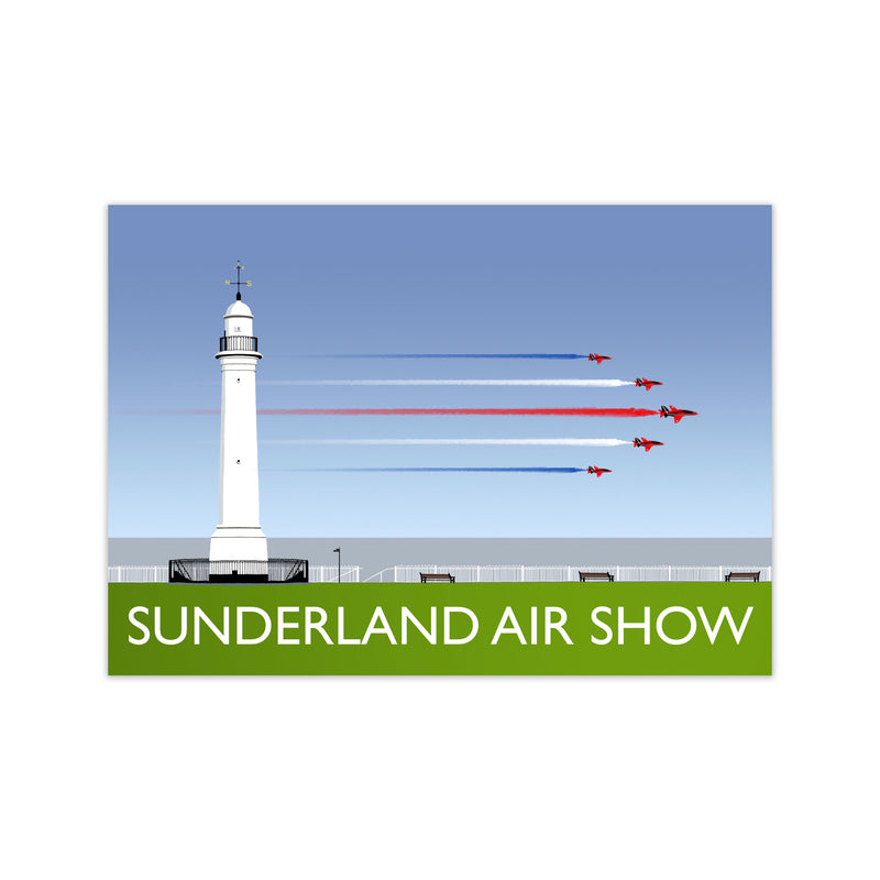 Sunderland AIr Show by Richard O'Neill Print Only