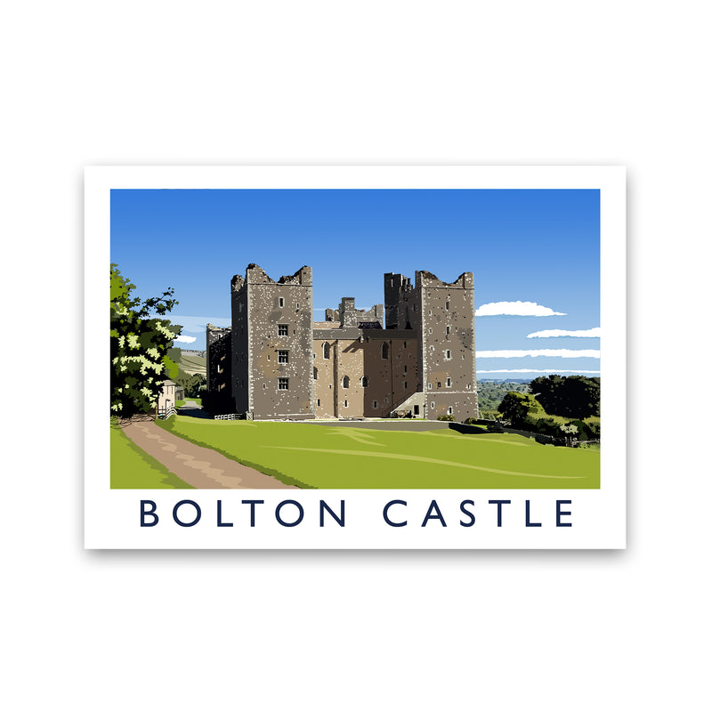 Bolton Castle 2 by Richard O'Neill Print Only