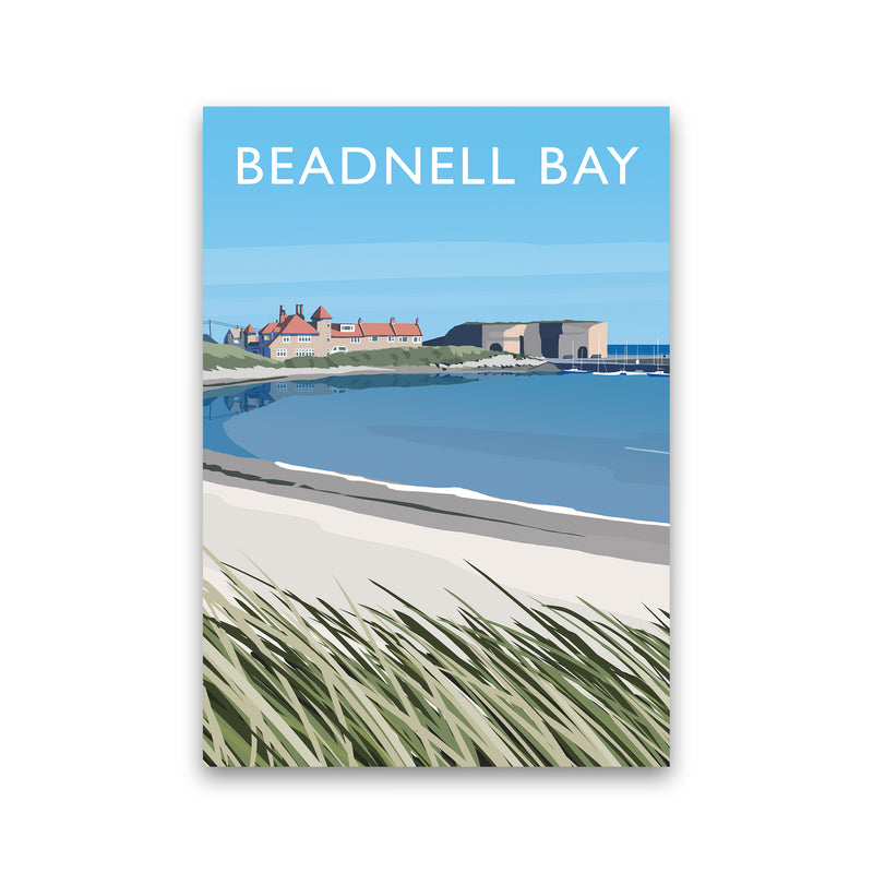 Beadnell Bay portrait by Richard O'Neill Print Only