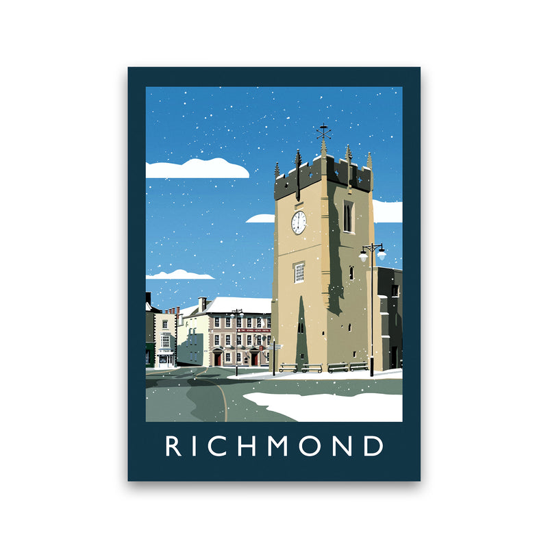 Richmond 2 (Snow) portrait by Richard O'Neill Print Only