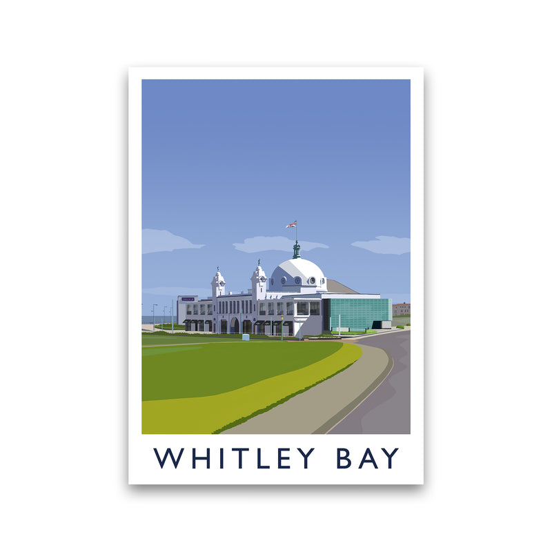 Whitley Bay portrait by Richard O'Neill Print Only