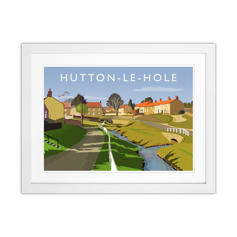Hutton-Le-Hole Art Print by Richard O'Neill White Grain