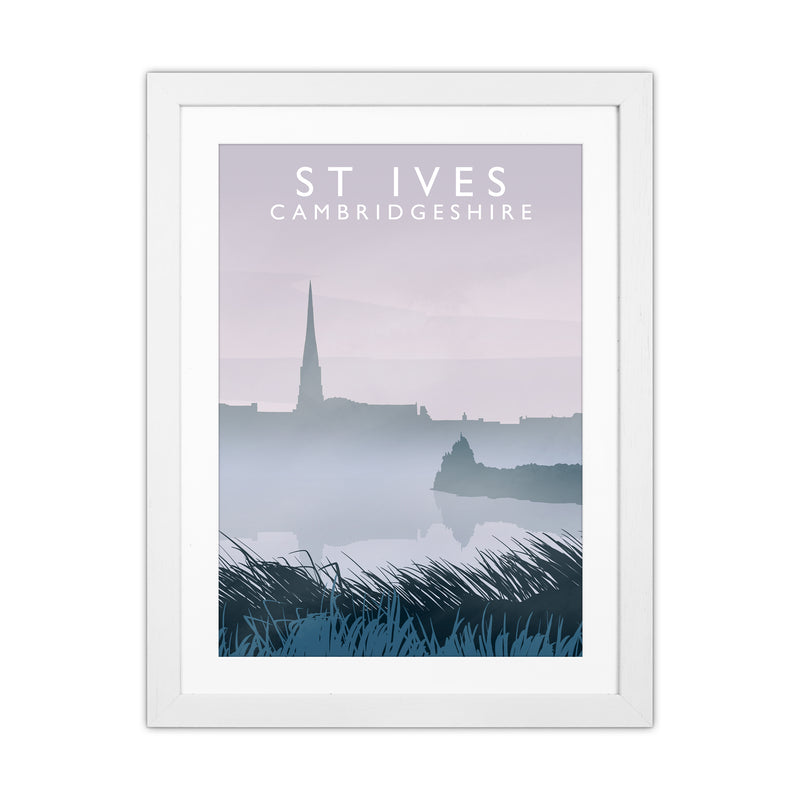 St Ives, Cambridgeshire Travel Art Print by Richard O'Neill White Grain