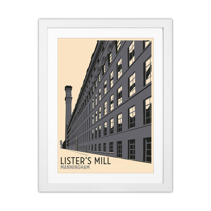 Lister's Mill, Manningham Travel Art Print by Richard O'Neill White Grain