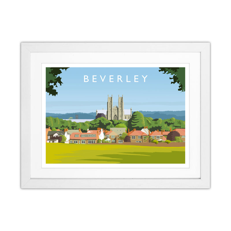 Beverley 3 Travel Art Print by Richard O'Neill White Grain
