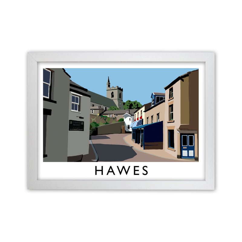 Hawes Art Print by Richard O'Neill White Grain