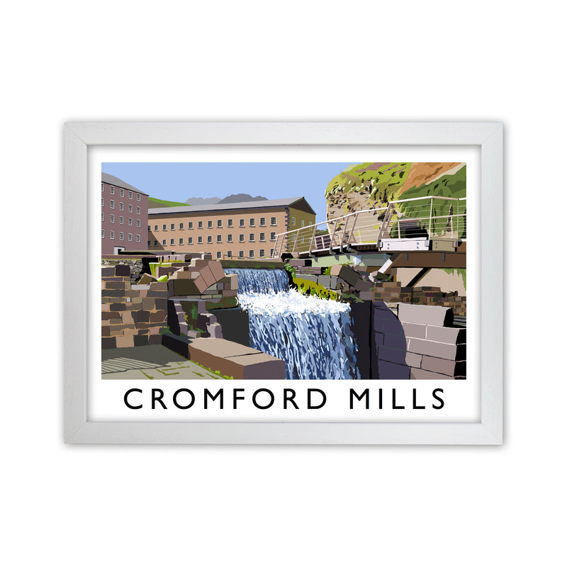 Cromford Mills by Richard O'Neill White Grain