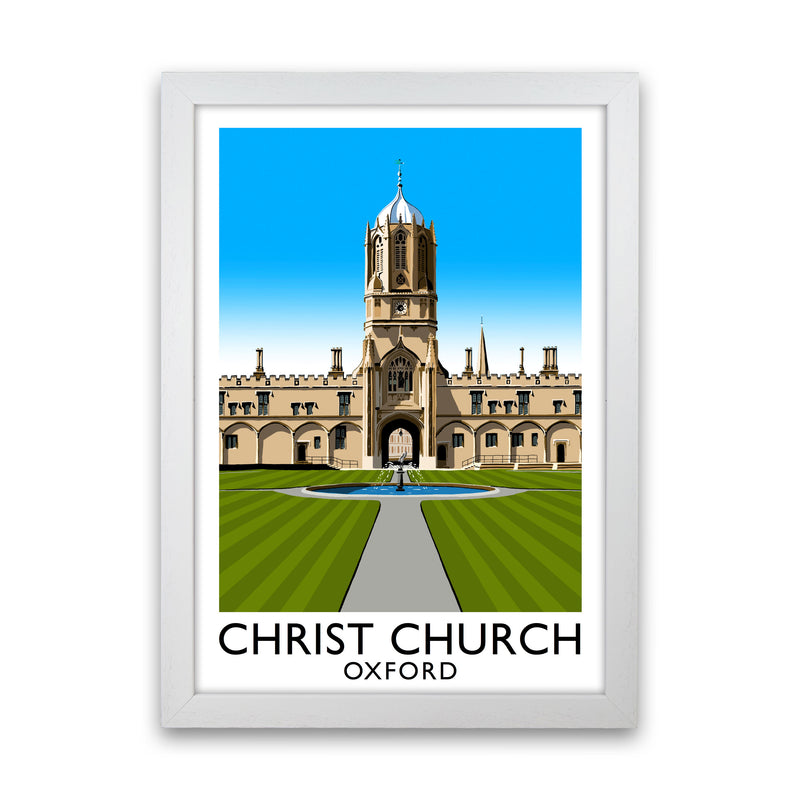 Christ Church Oxford by Richard O'Neill White Grain