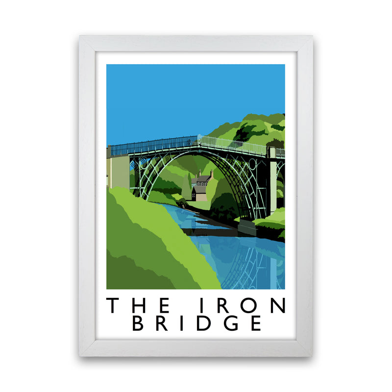 The Iron Bridge by Richard O'Neill White Grain