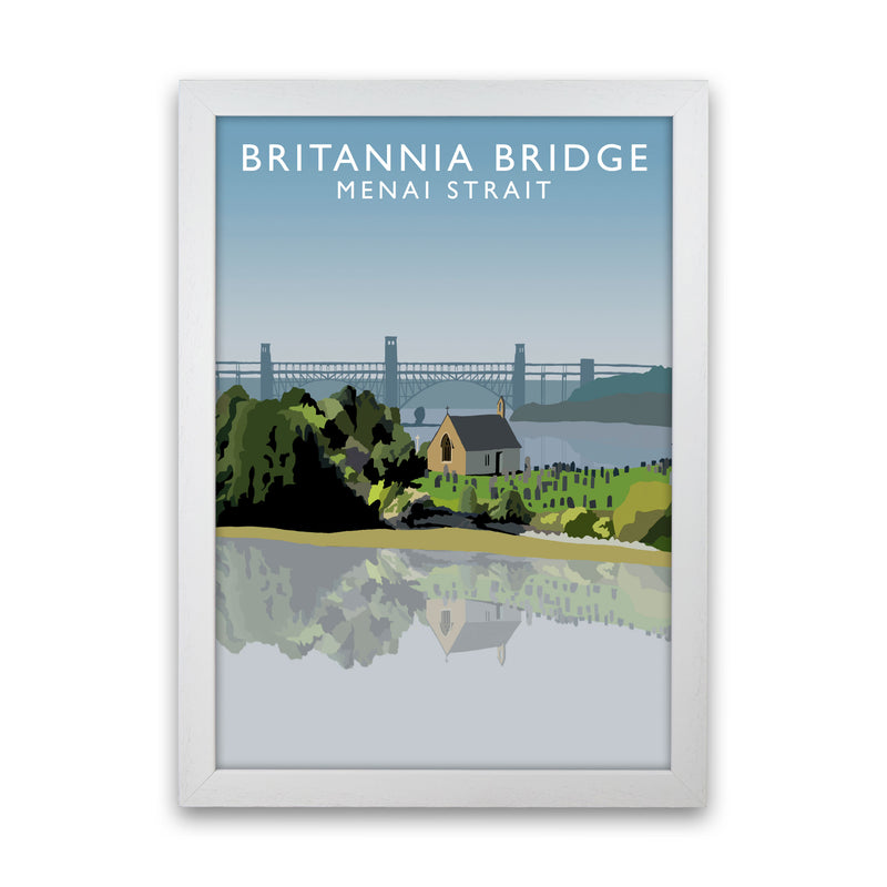 Britannia Bridge by Richard O'Neill White Grain