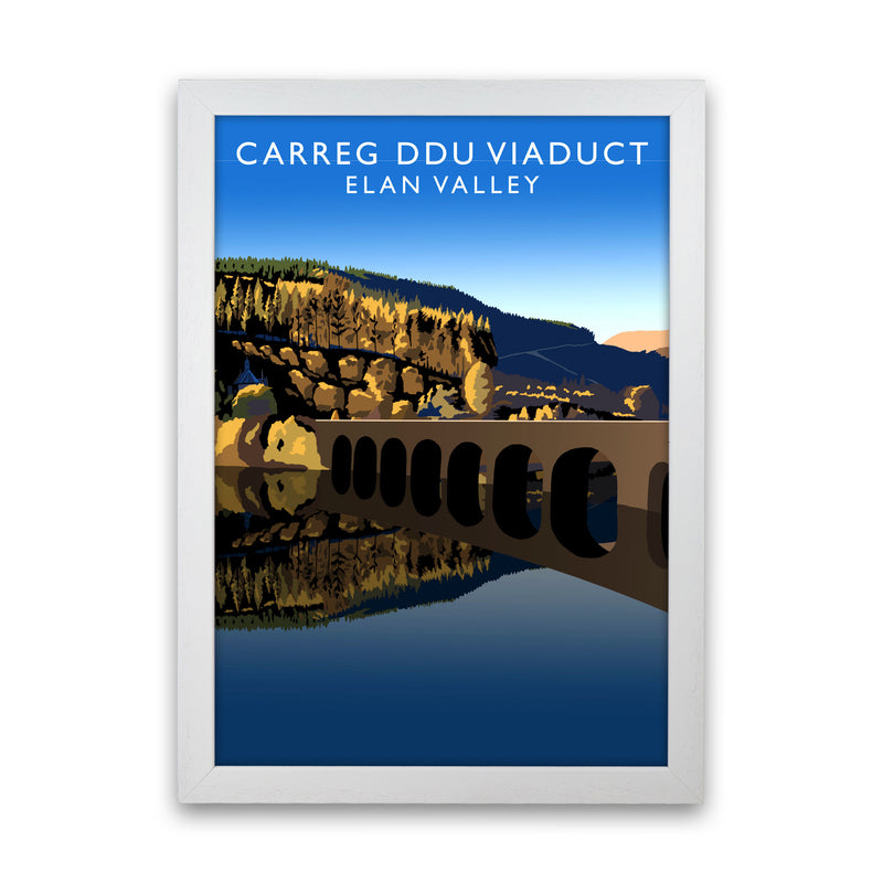 Carreg Ddu Viaduct by Richard O'Neill White Grain