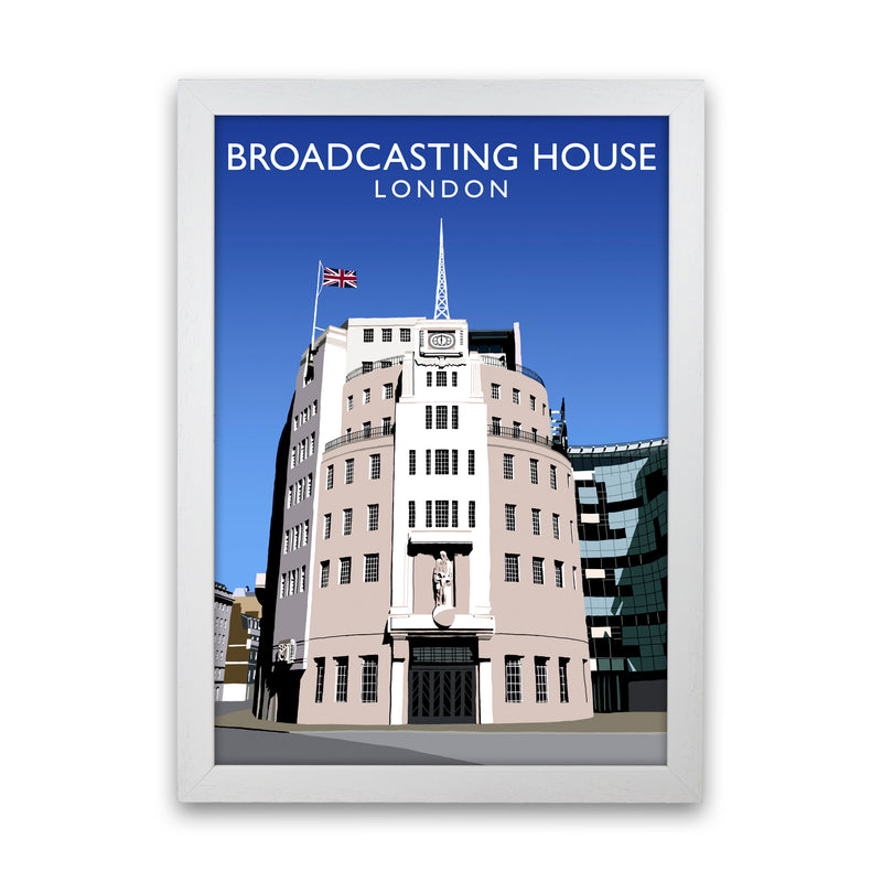 Broadcasting House by Richard O'Neill White Grain