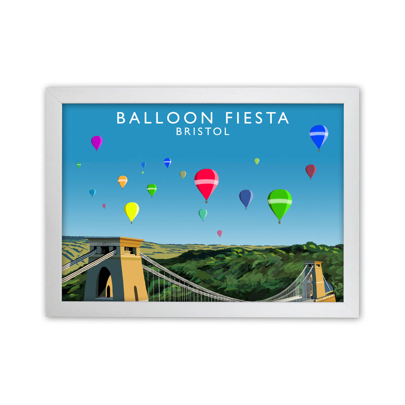 Balloon Fiesta by Richard O'Neill White Grain