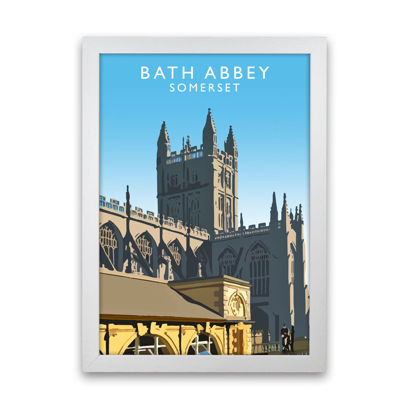 Bath Abbey by Richard O'Neill White Grain