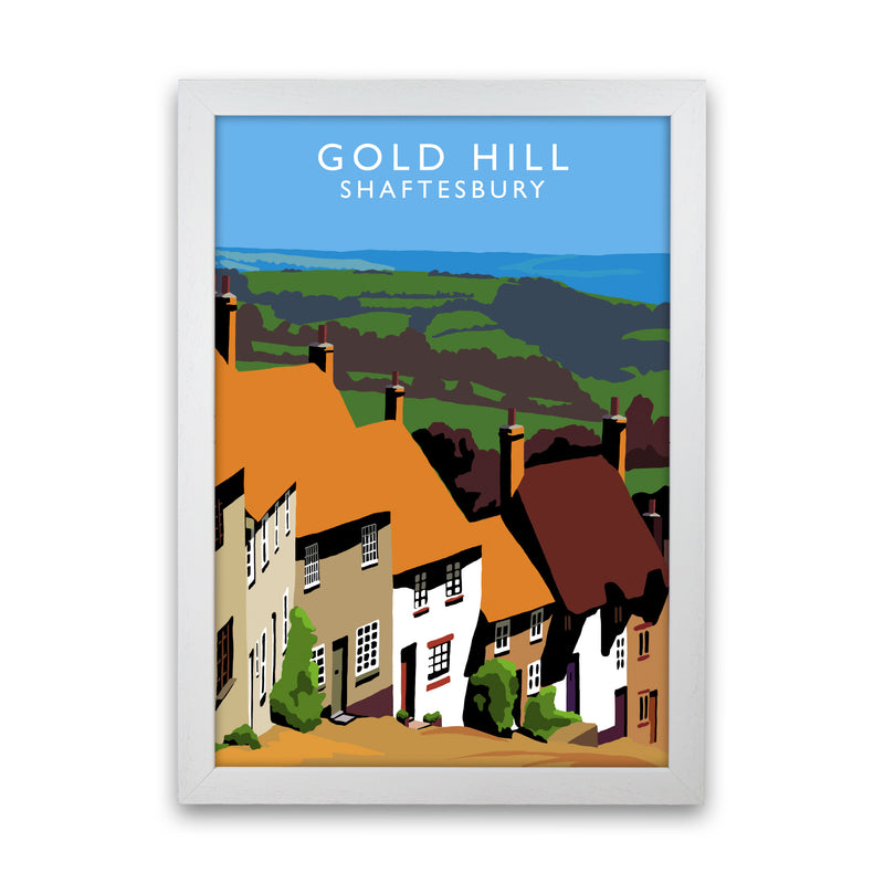 Gold Hill by Richard O'Neill White Grain