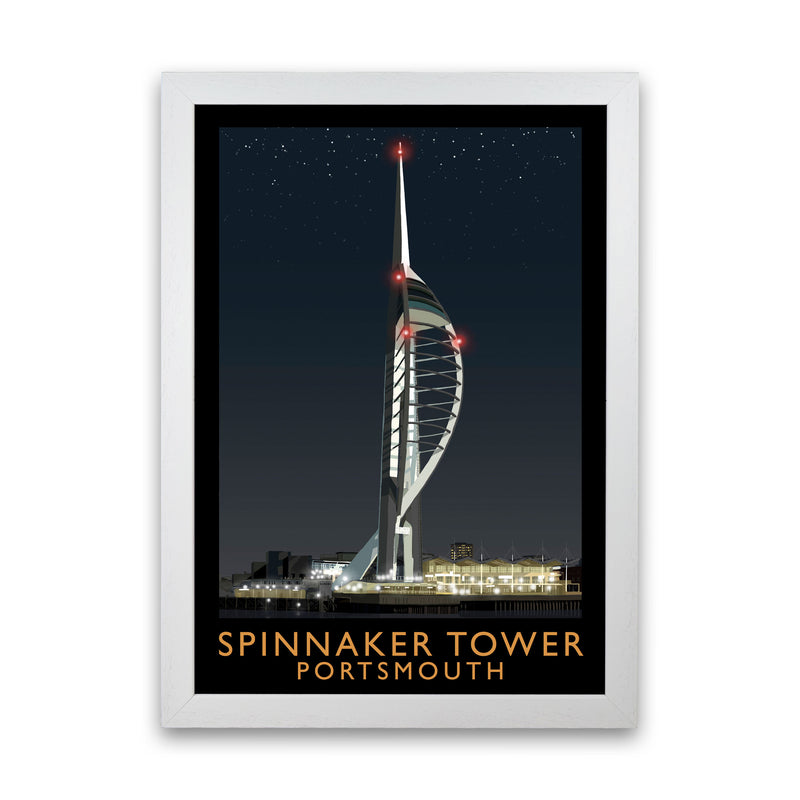 Spinnaker Tower by Richard O'Neill White Grain
