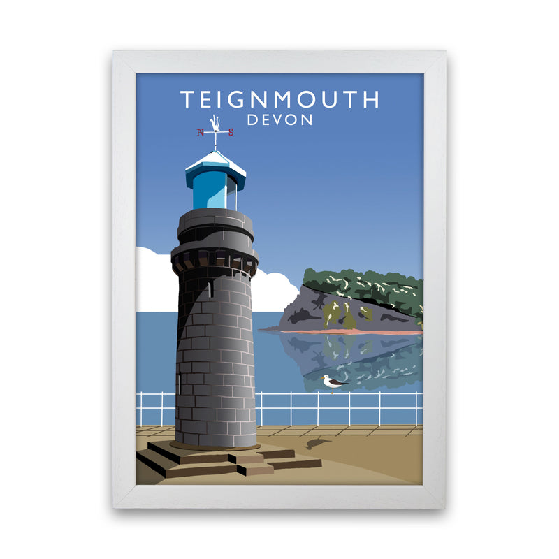 Teignmouth by Richard O'Neill White Grain