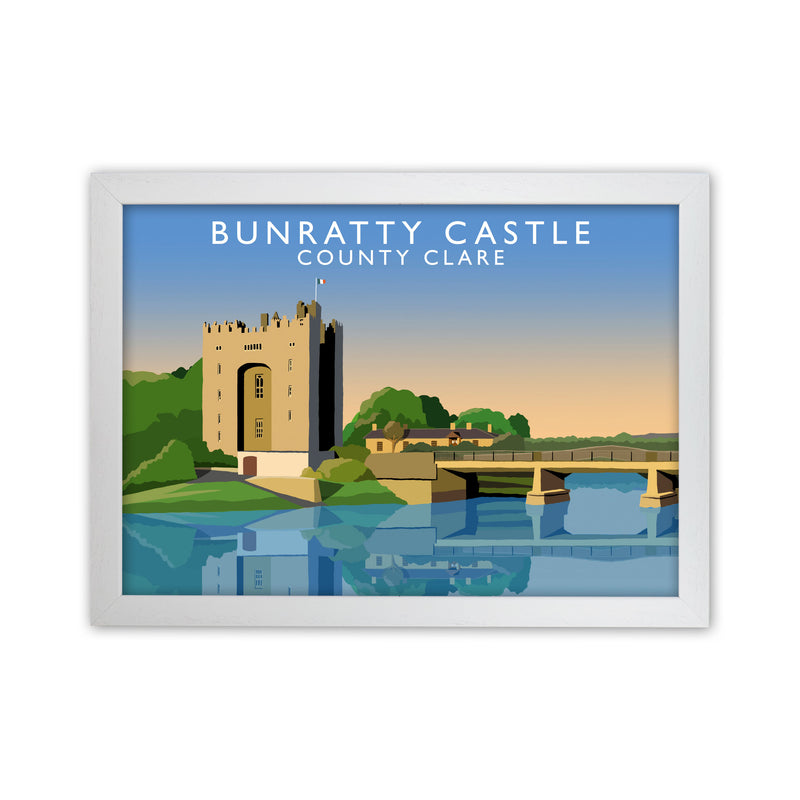 Bunrutty Castle by Richard O'Neill White Grain