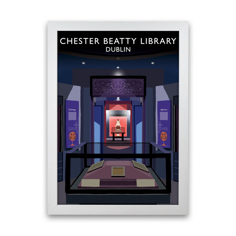 Chester Beatty Library by Richard O'Neill White Grain