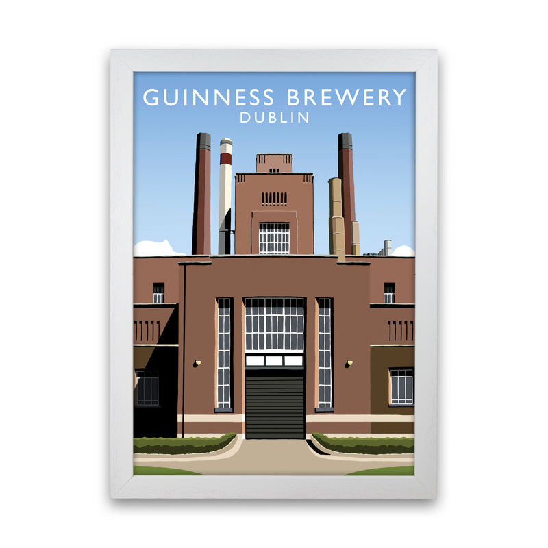 Guinness Brewery by Richard O'Neill White Grain