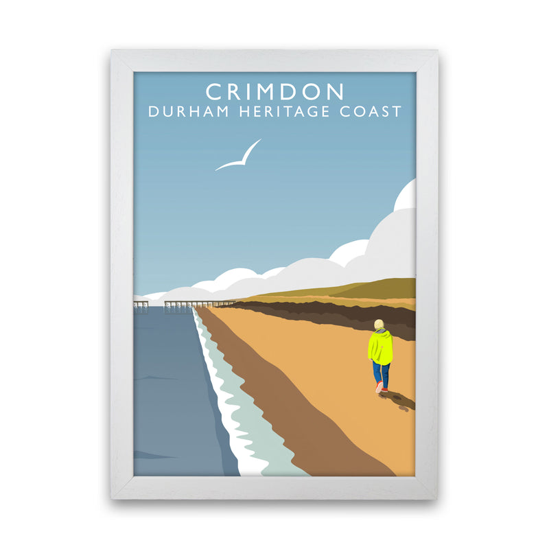 Crimdon (Portrait) by Richard O'Neill White Grain