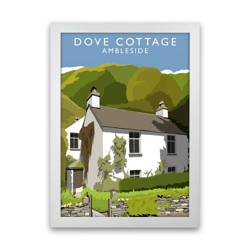 Dove Cottage (Portrait) by Richard O'Neill White Grain