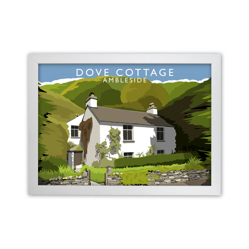 Dove Cottage (Landscape) by Richard O'Neill White Grain