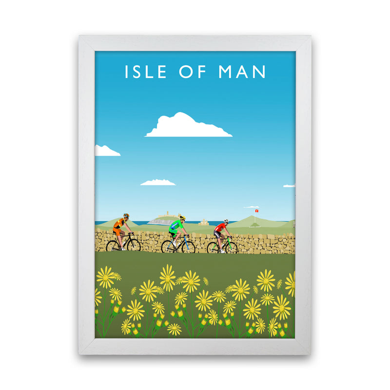 Isle of Man Art Print by Richard O'Neill White Grain