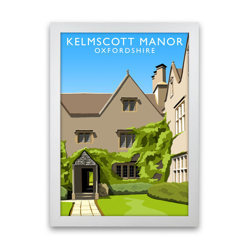 Kelmscott Manor (Portrait) by Richard O'Neill White Grain