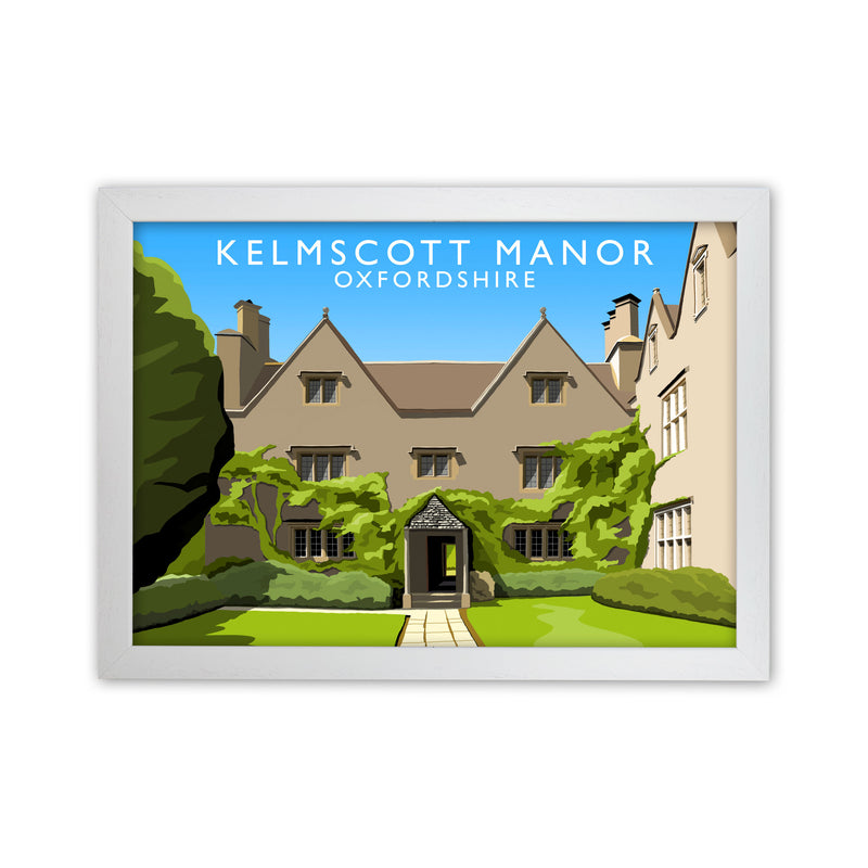 Kelmscott Manor (Landscape) by Richard O'Neill White Grain