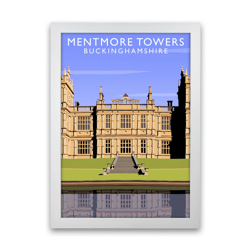 Mentmore Towers (Portrait) by Richard O'Neill White Grain
