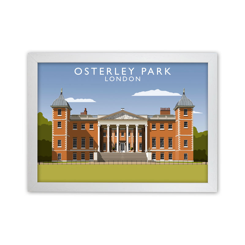 Osterley Park London Art Print by Richard O'Neill White Grain