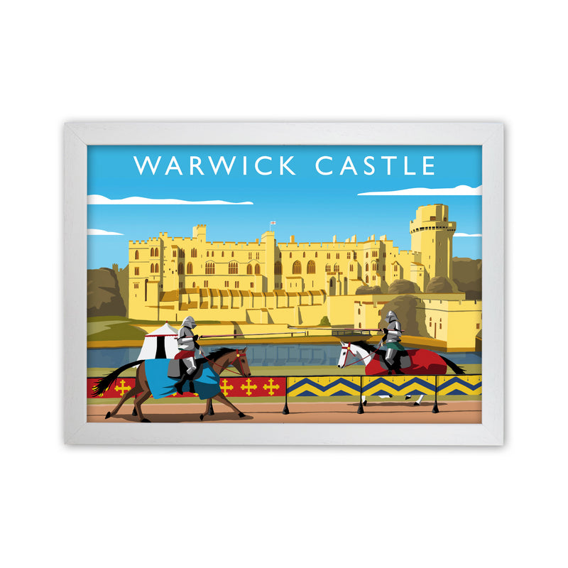 Warwick Castle by Richard O'Neill White Grain
