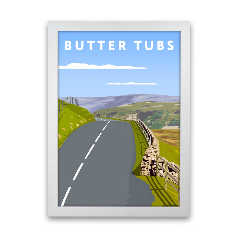 Butter Tubs Portrait by Richard O'Neill White Grain
