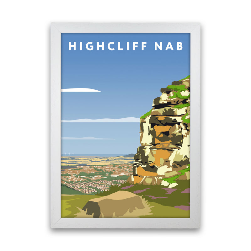 Highcliff Nab Portrait by Richard O'Neill White Grain