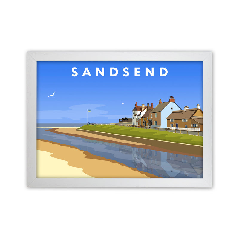 Sandsend3 by Richard O'Neill White Grain