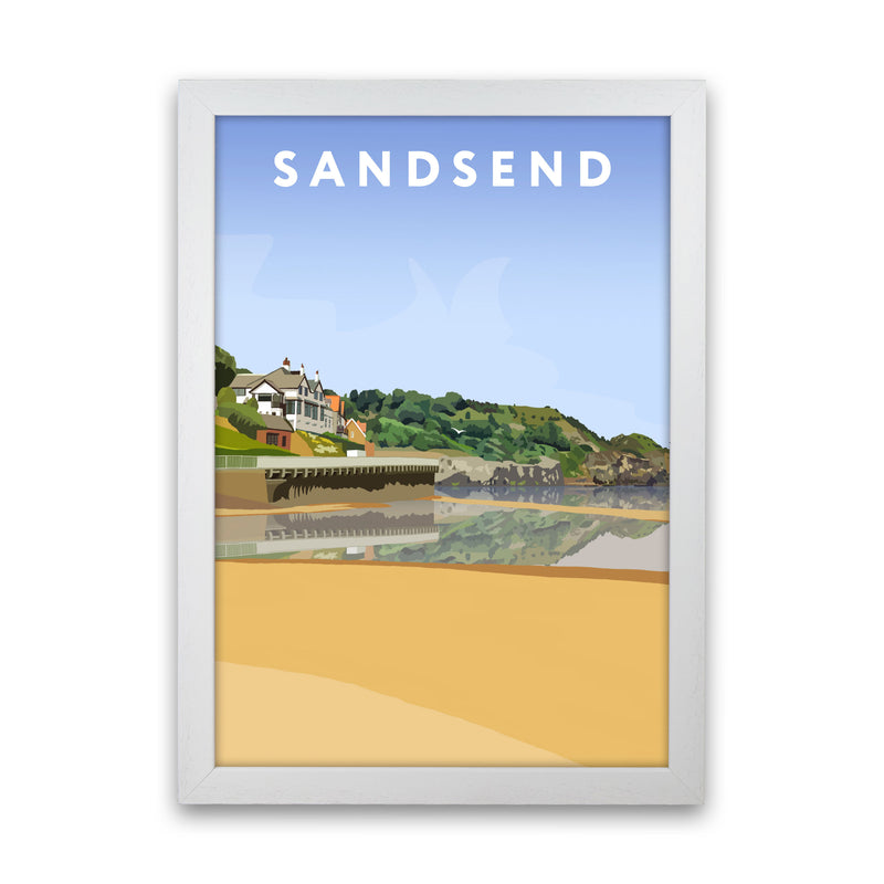 Sandsend4 Portrait by Richard O'Neill White Grain