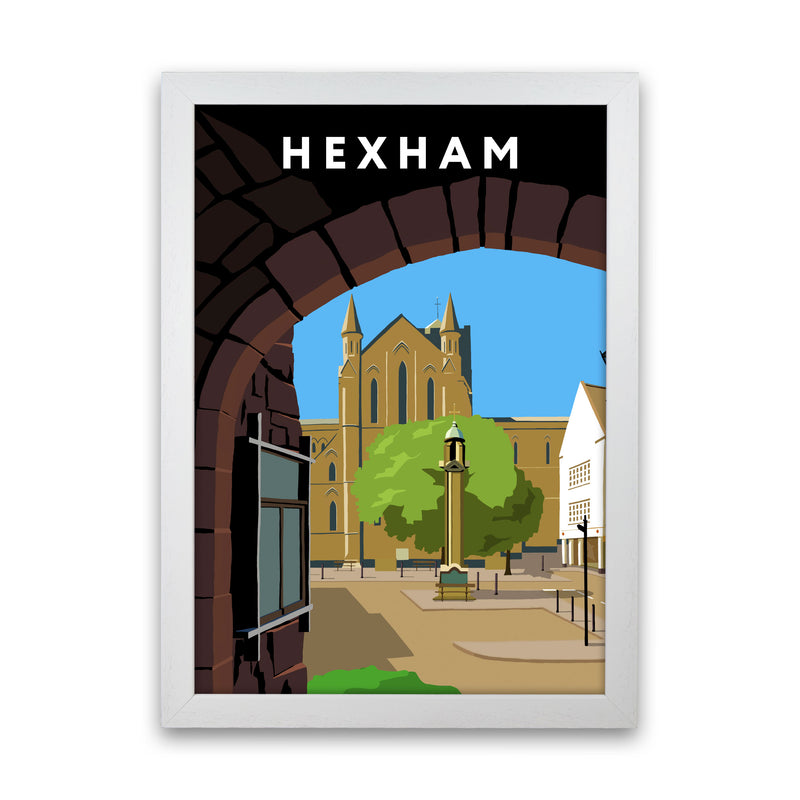 Hexham Portrait by Richard O'Neill White Grain