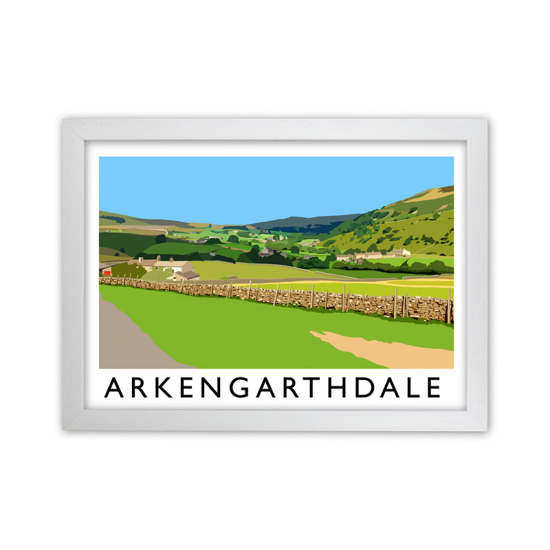 Arkengarthdale by Richard O'Neill White Grain