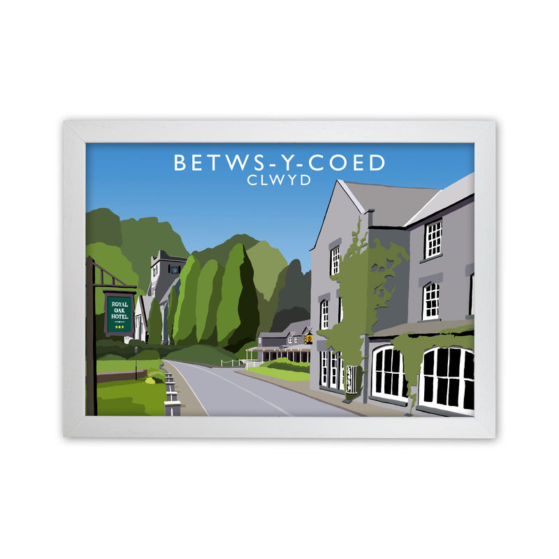 Betws-y-coed 2 by Richard O'Neill White Grain
