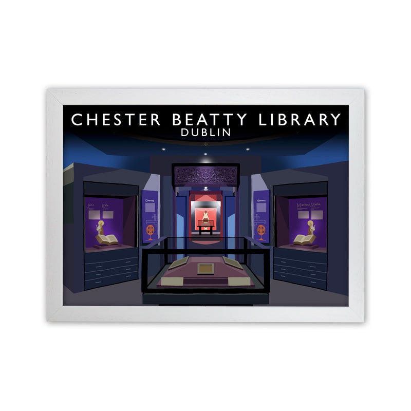 Chester Beatty 2 Library by Richard O'Neill White Grain