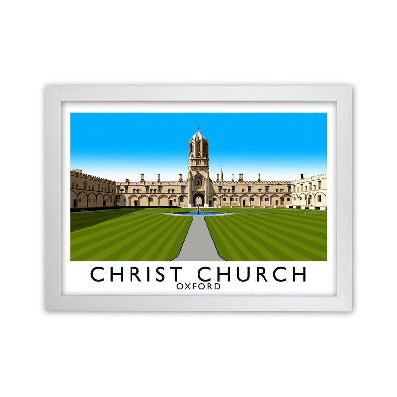 Christ Church Oxford 3 by Richard O'Neill White Grain