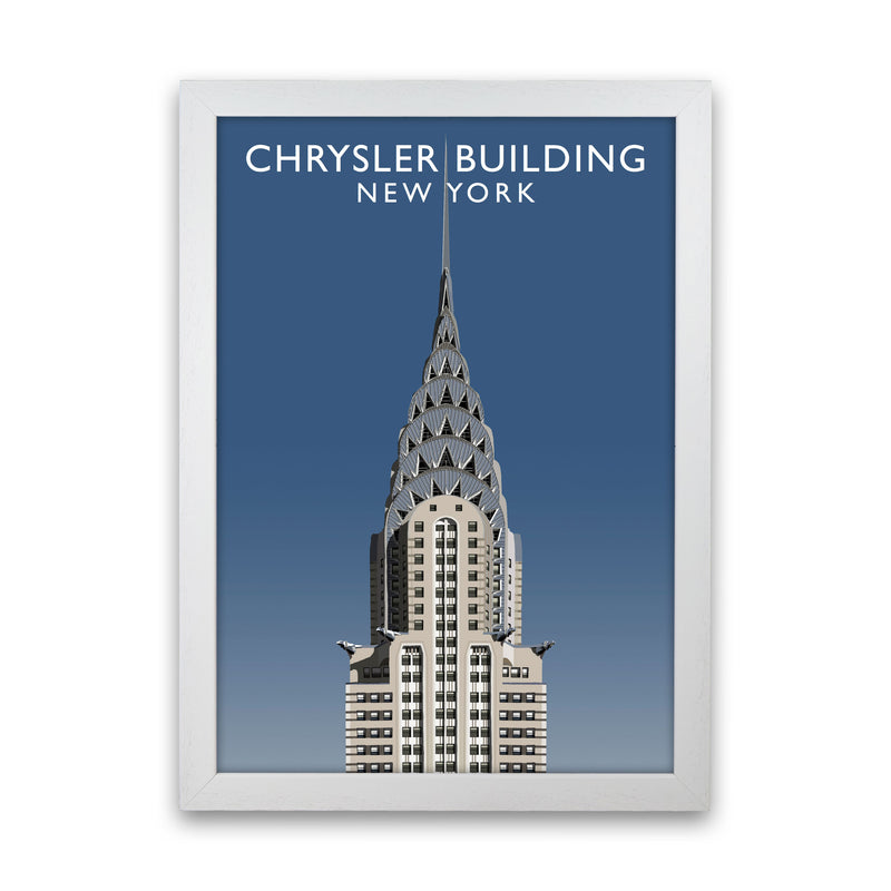 Chrysler Building by Richard O'Neill White Grain