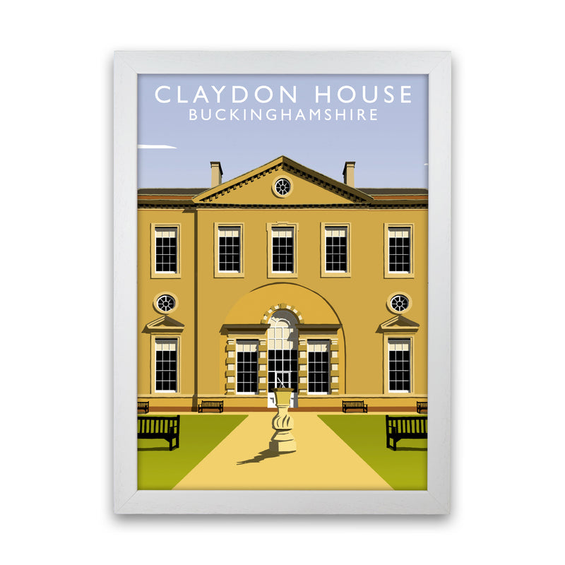 Claydon House Portrait by Richard O'Neill White Grain