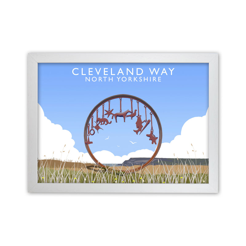 Cleveland Way by Richard O'Neill White Grain