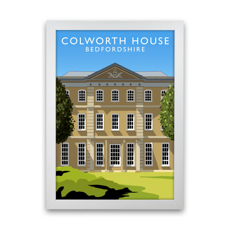 Colworth House Portrait by Richard O'Neill White Grain