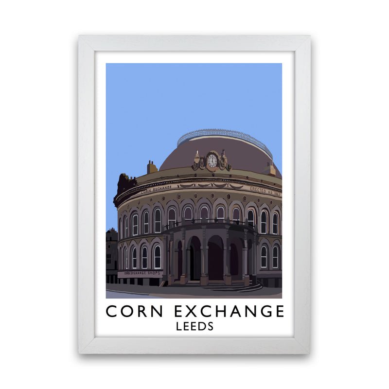 Corn Exchange Portrait by Richard O'Neill White Grain
