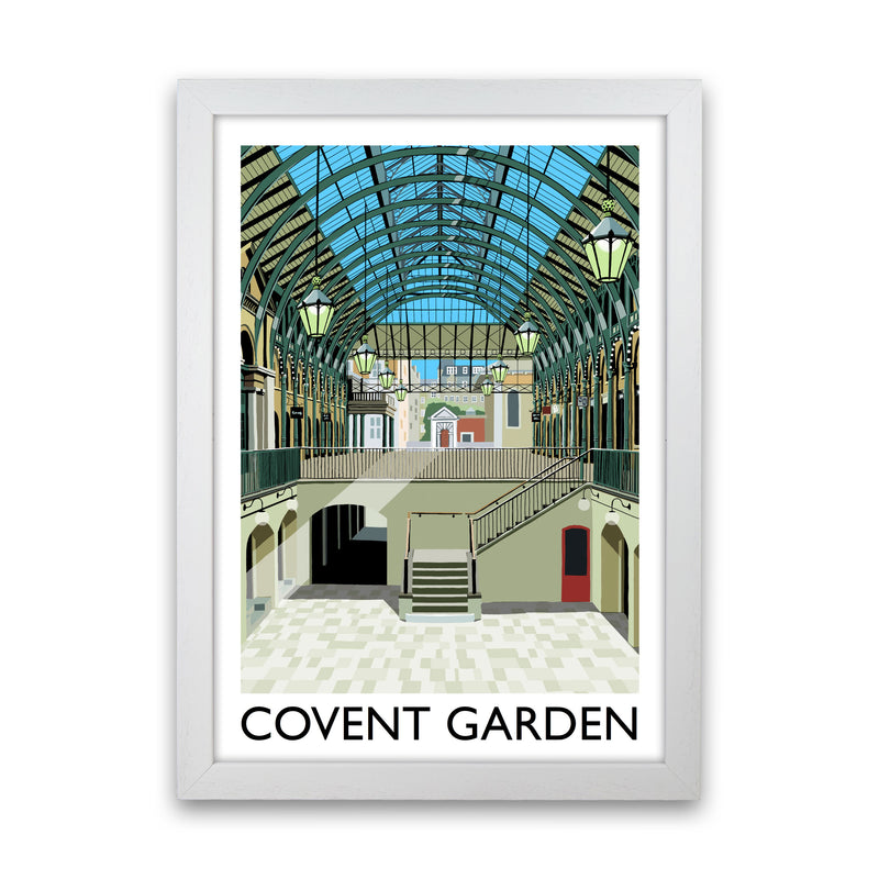 Covent Garden Art Print by Richard O'Neill White Grain